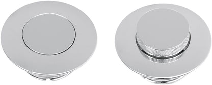 Drag Specialties POP-UP GAS CAP VENTED CHROME T03-0336-A