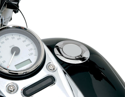 Drag Specialties POP-UP GAS CAP VENTED CHROME T03-0336-A