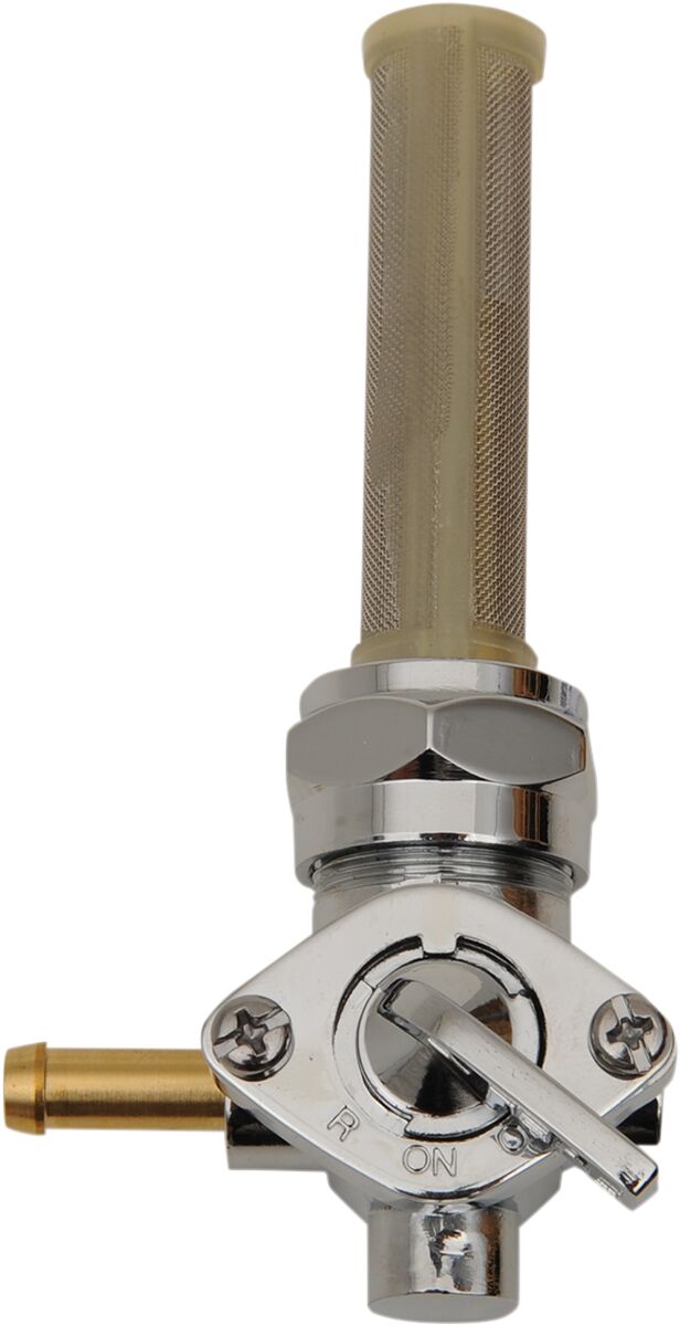 Drag Specialties PETCOCK 22MM FORWARD 90° CHROME 03-0040L