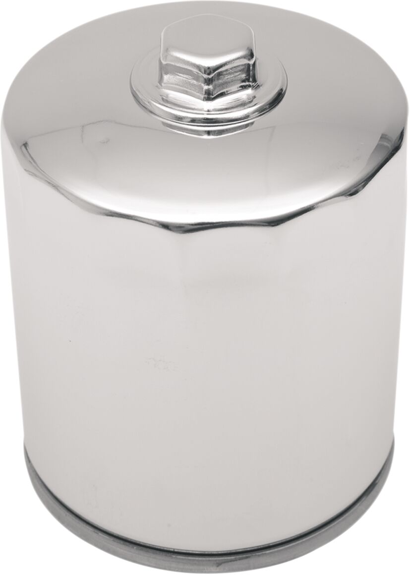 Drag Specialties MAGNETIC RING OIL FILTER W/ NUT CHROME 14-0020HPK-BX18