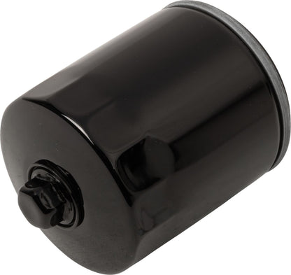 Drag Specialties OIL FILTER BLACK WITH NUT 6379 14-0024BK-BX18