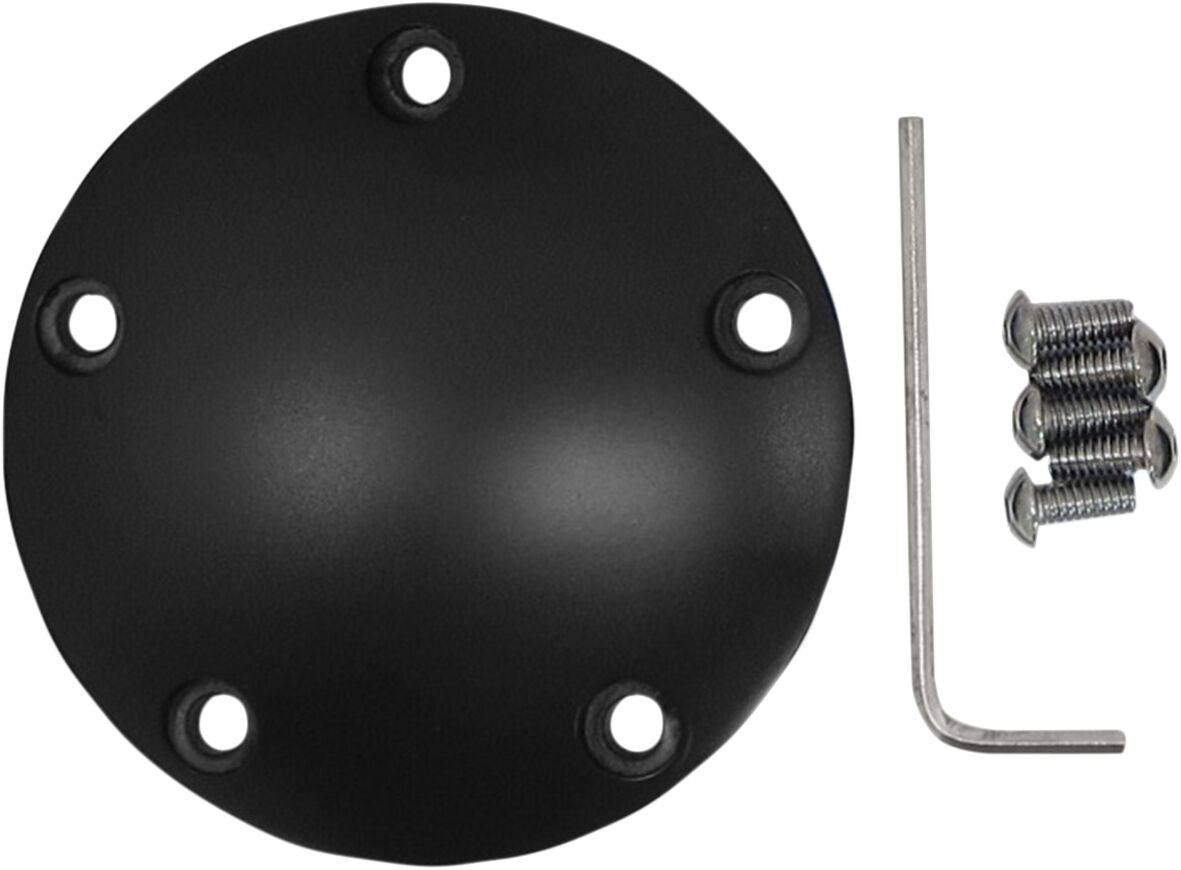 Drag Specialties POINT COVER FLAT BLACK 5-HOLE 30-0170ASB