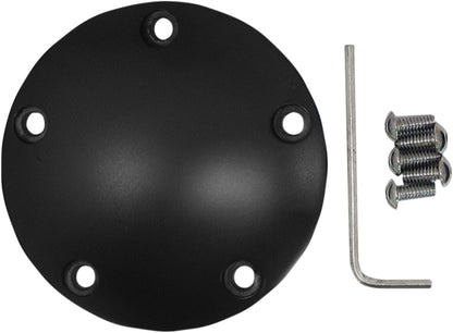 Drag Specialties POINT COVER FLAT BLACK 5-HOLE 30-0170ASB