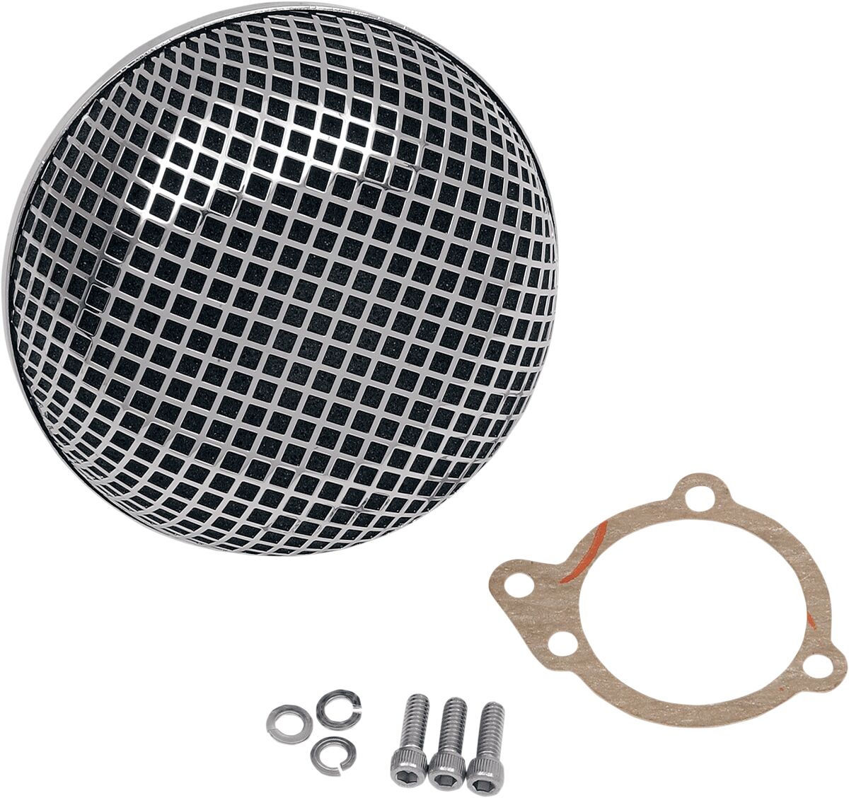 Drag Specialties "BOB" RETRO-STYLE AIR CLEANER FOR CV/DELPHI 14-0110CV
