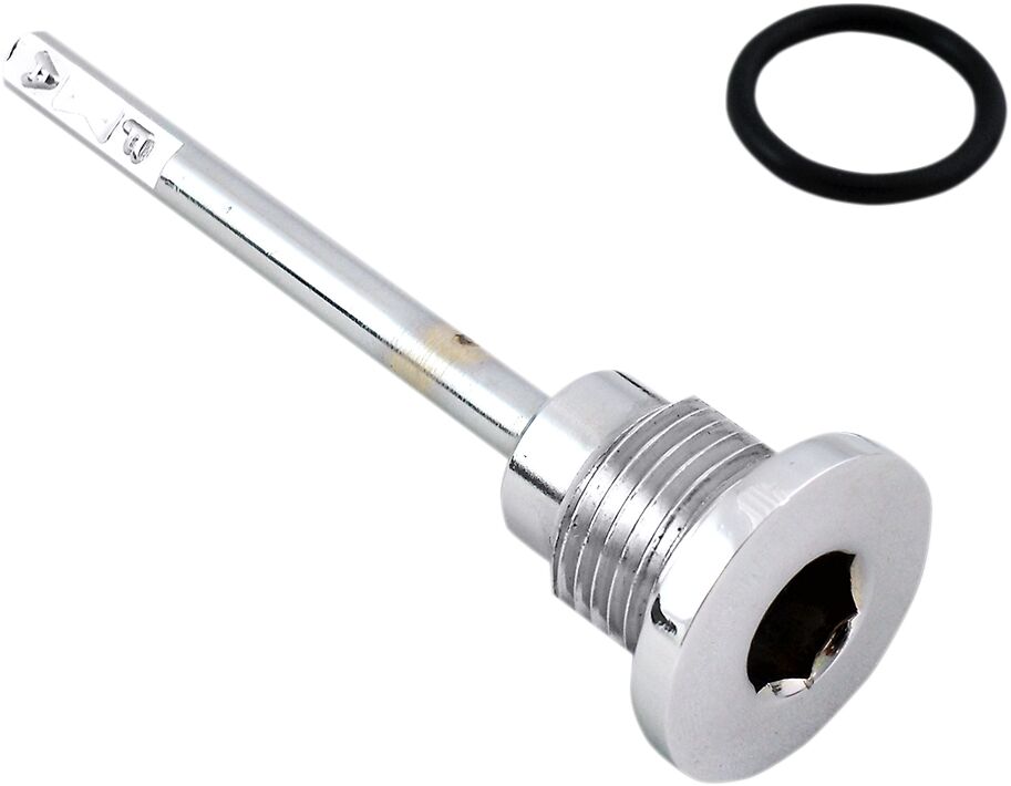 Drag Specialties DIPSTICK TRANSMISSION OIL CHROME 77742