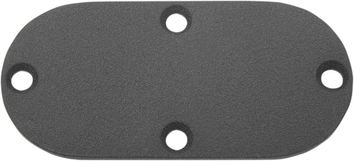 Drag Specialties WRINKLE BLACK PRIMARY CHAIN INSPECTION COVER 14009W