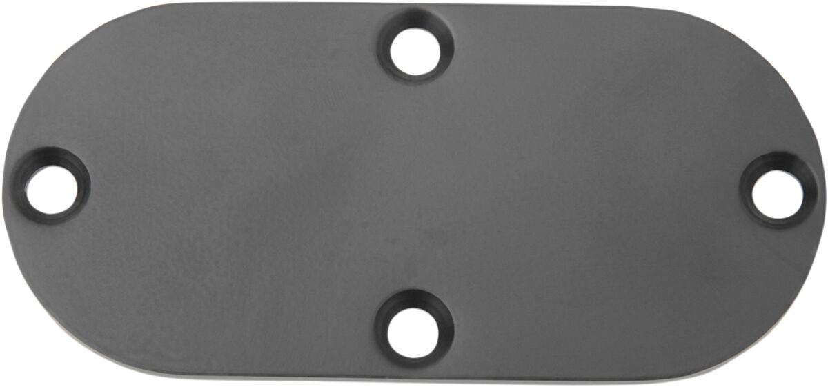 Drag Specialties FLAT BLACK PRIMARY CHAIN INSPECTION COVER 14009B