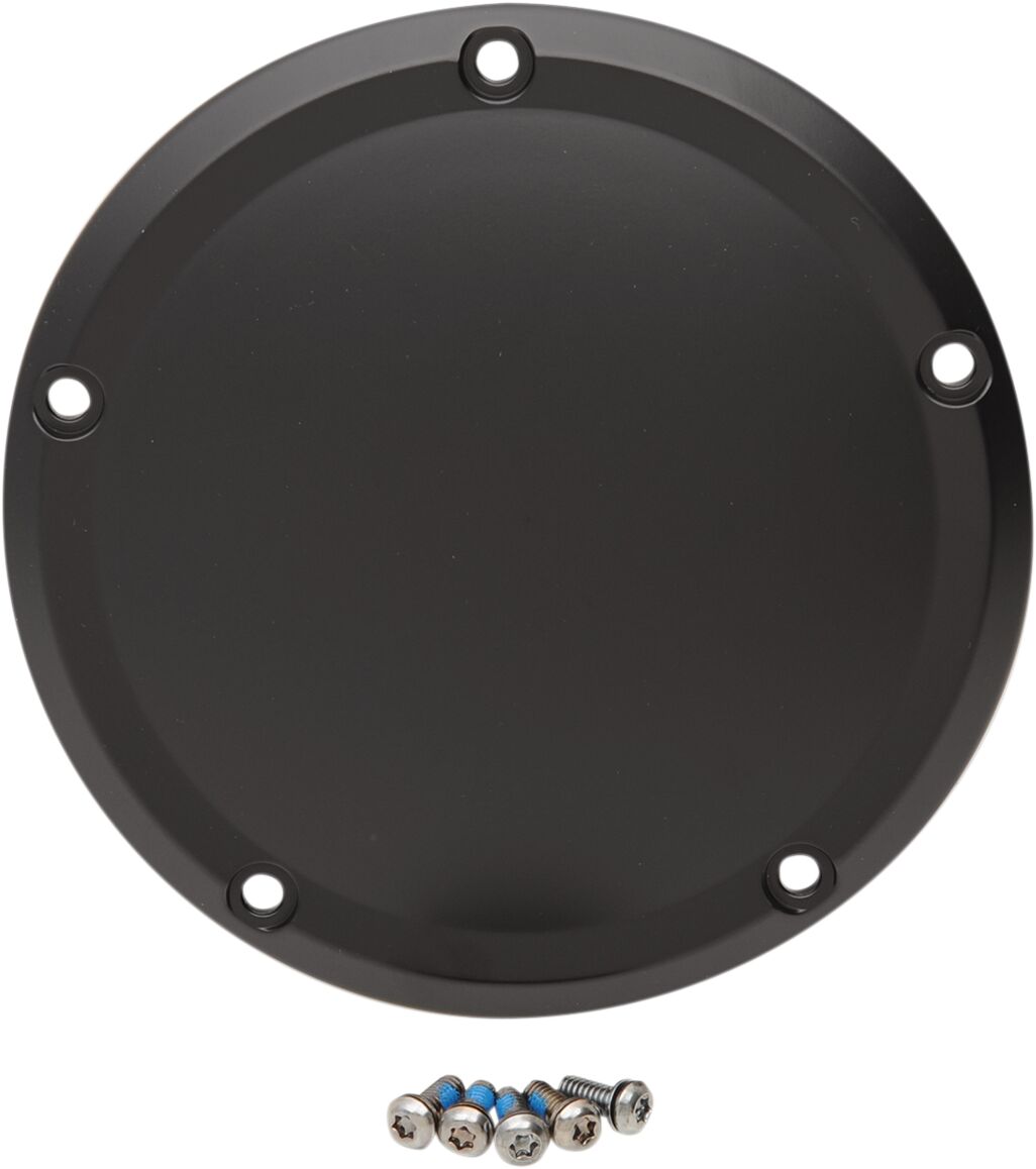 Drag Specialties COVER DERBY 5-HOLE FLAT BLACK D33-0110MB