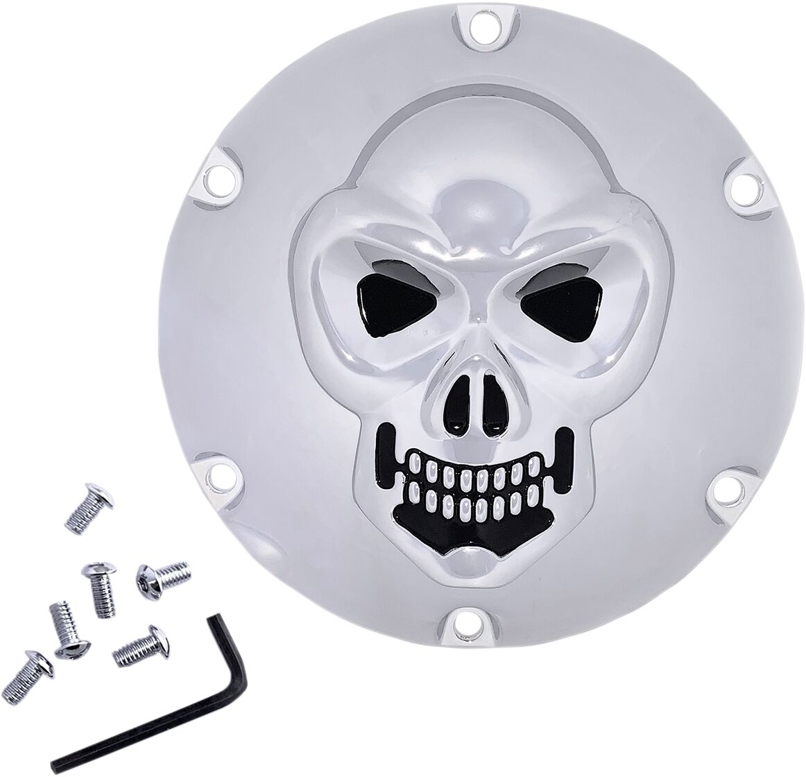 Drag Specialties CVR DRBY SKL CHR 04-22XL 33-0067SKD