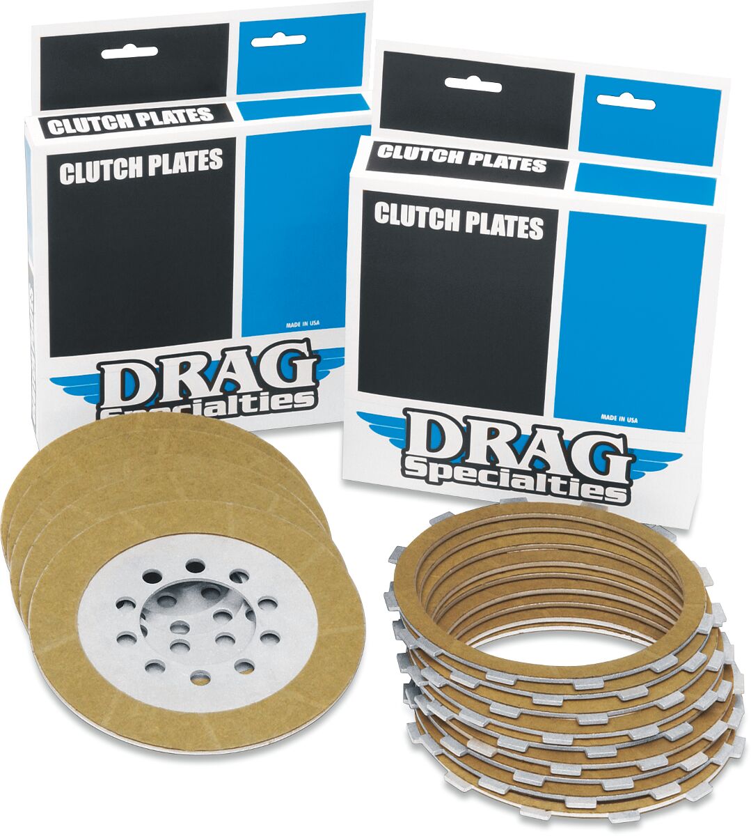 Drag Specialties CLUTCH FRICTION PLATES KIT KEVLAR 1131-0419