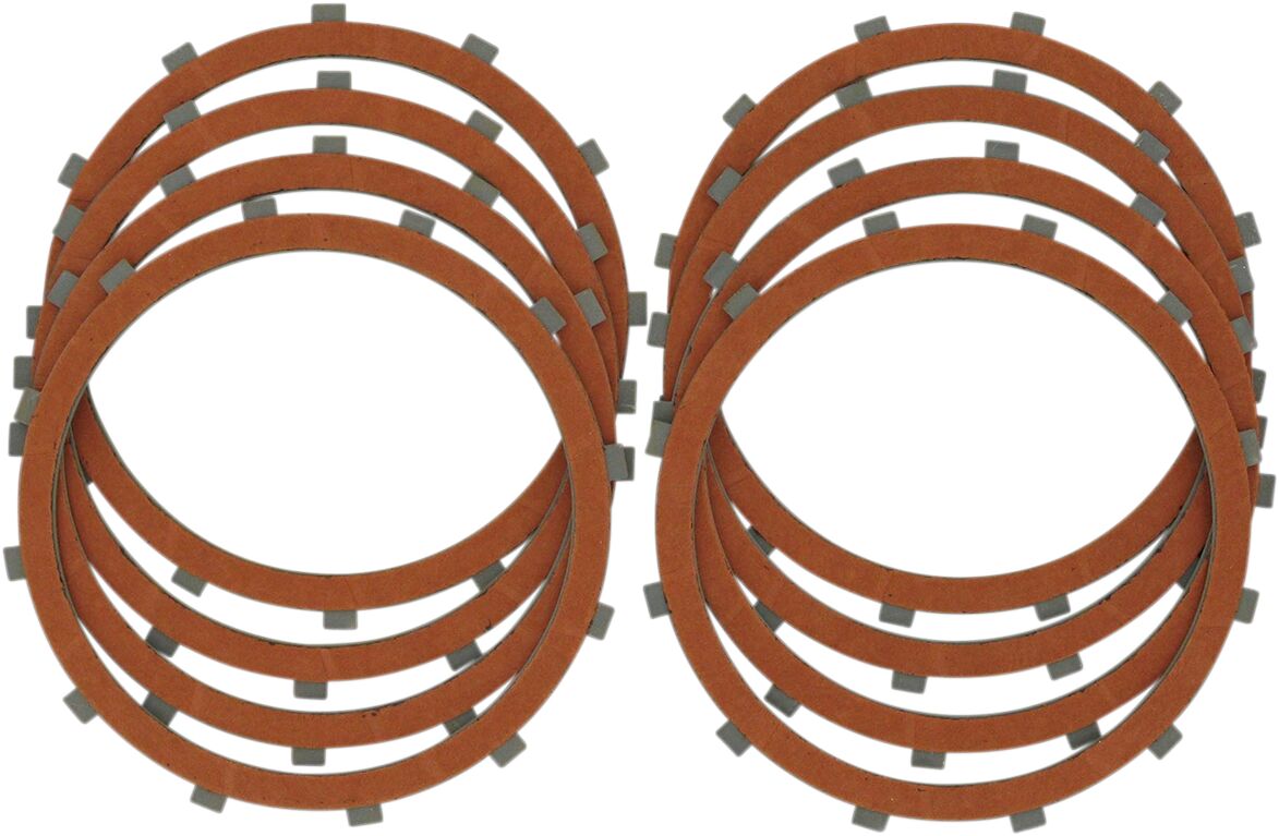 Drag Specialties CLUTCH FRICTION PLATES KIT ORGANIC 1131-0442