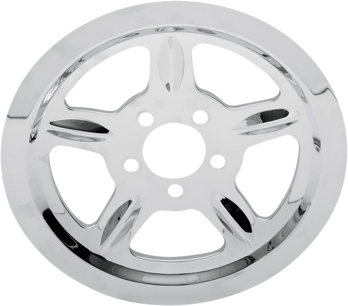 Drag Specialties REAR BELT PULLEY COVER CHROME 302220