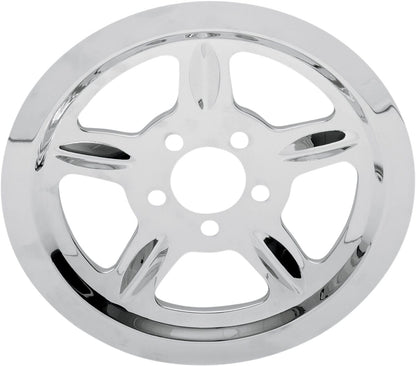Drag Specialties REAR BELT PULLEY COVER CHROME 302220