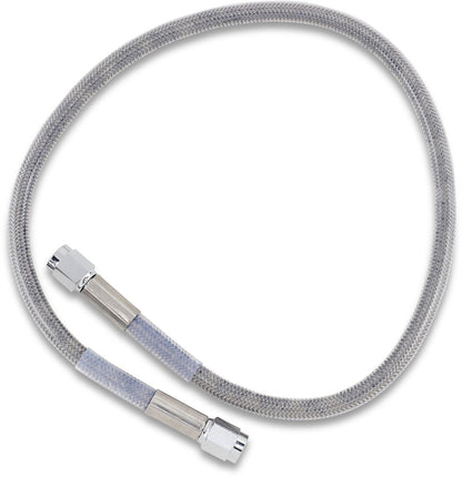Drag Specialties UNIVERSAL BRAKE LINE STAINLESS STEEL DOT AN-3 22" 822