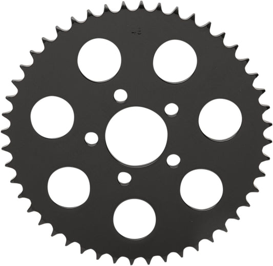 Drag Specialties SPROCKET REAR WHEEL 48T FLAT GLOSS BLACK 16421EB