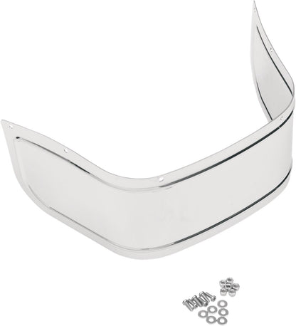 Drag Specialties FRONT FENDER CHROME SKIRT PLAIN 76764