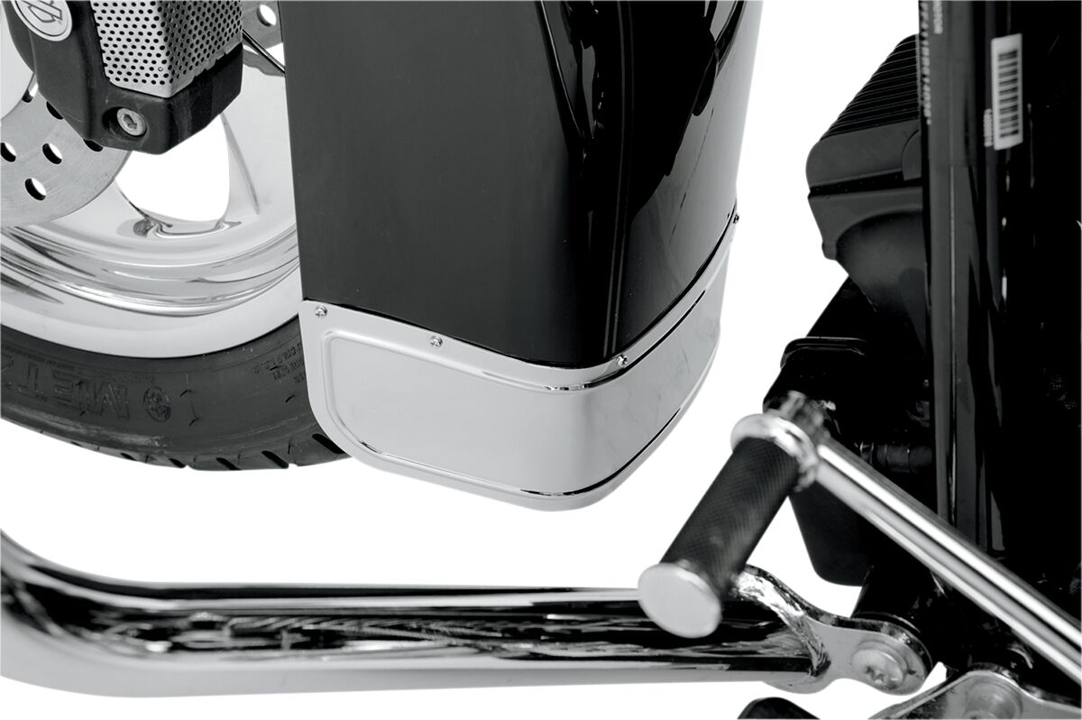 Drag Specialties FRONT FENDER CHROME SKIRT PLAIN 76764
