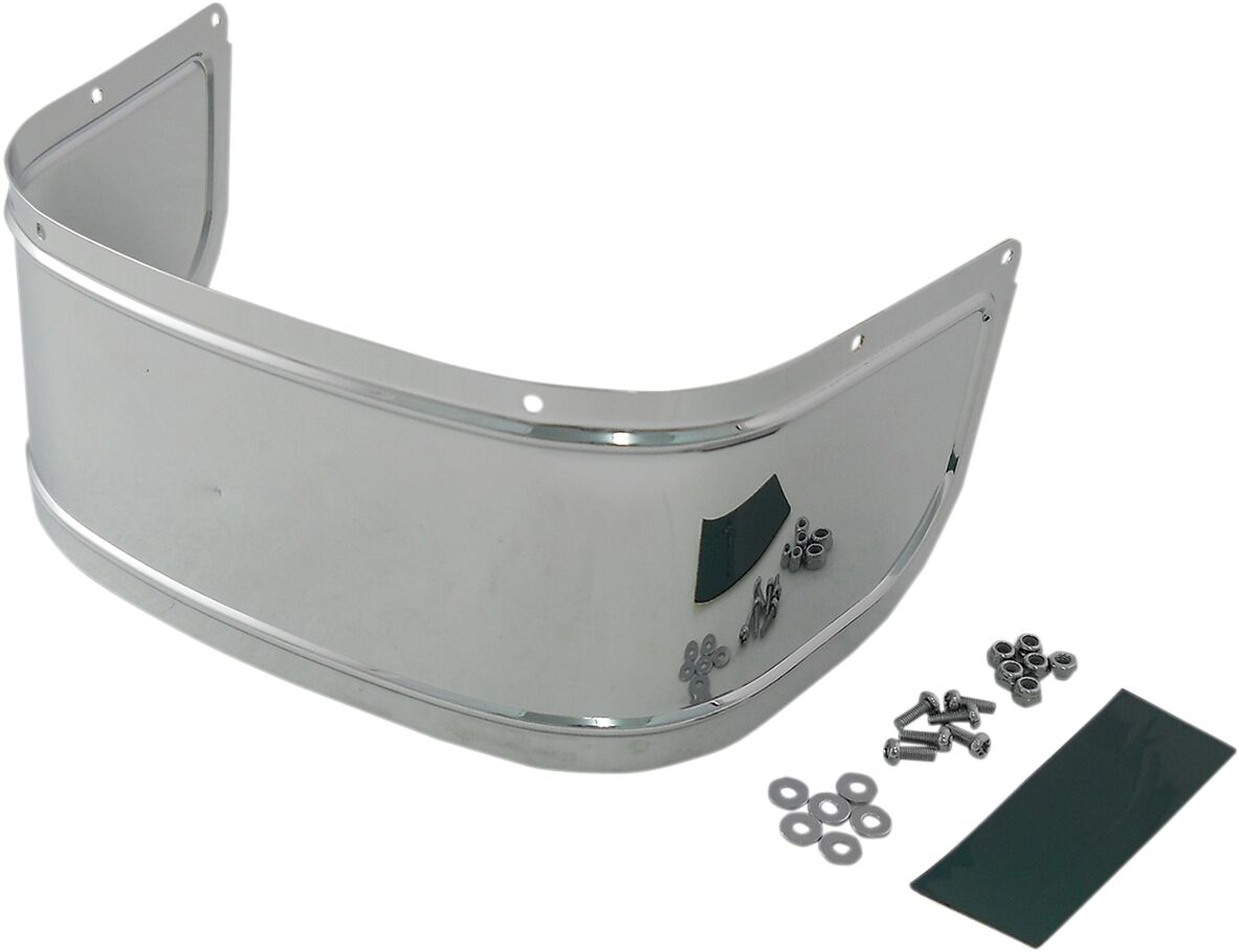 Drag Specialties FENDER SKIRTS SMOOTH FRONT CHROME 77978