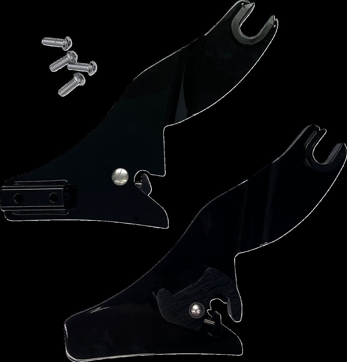 Drag Specialties SIDEPLATE QK REL 09-UP BL X08-0021GB