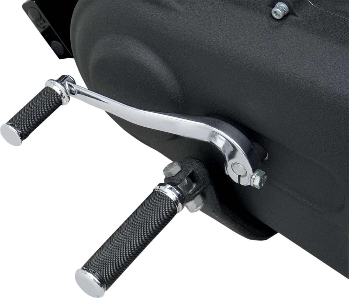 Drag Specialties FOOTPEG HOTOP CHROME/RUBBER MALE-MOUNT 16200377-SC-3