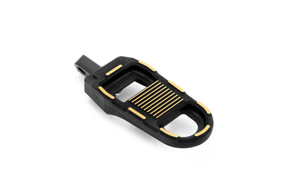 Drag Specialties FOOTPEGS ADJUSTABLE BLACK/GOLD RGK2-B003-BDG