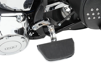 Drag Specialties PASSENGER FLOORBOARD MOUNT KIT CHROME SOFTAIL 00-17 P17-0411C