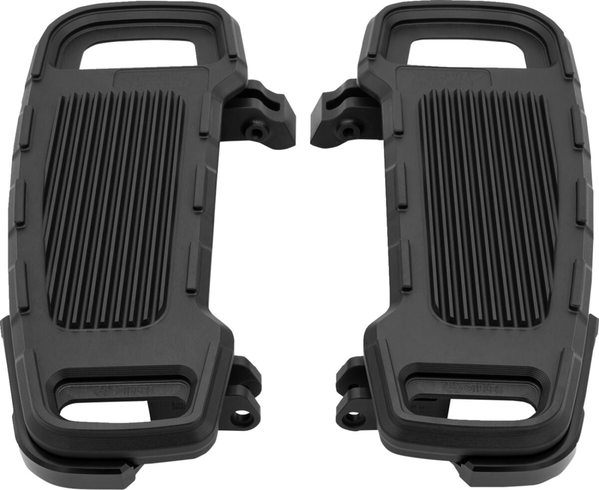 Drag Specialties FLOORBOARD ADJUSTABLE WIDTH BL FB-B002-BD