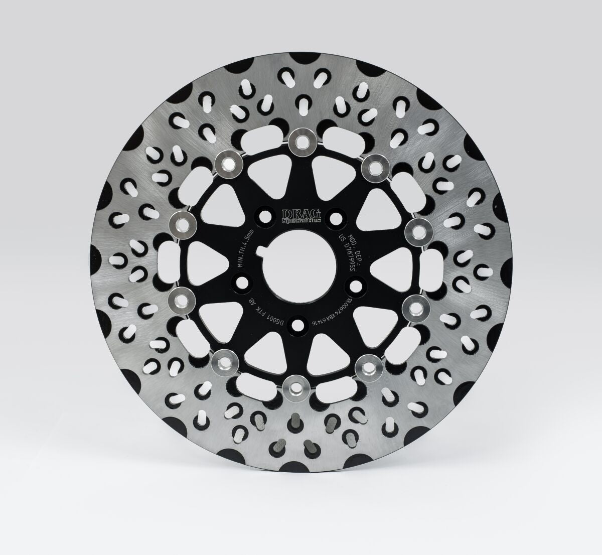 Drag Specialties BRAKE ROTOR DISKLE BLACK DG001FTKAB
