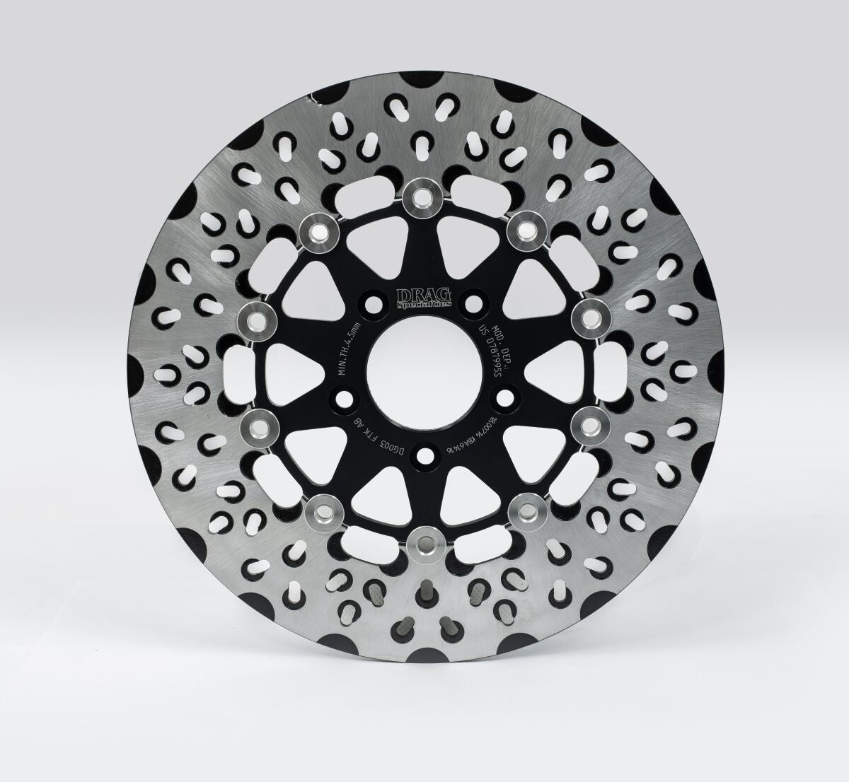 Drag Specialties BRAKE ROTOR DISKLE BLACK DG003FTKAB