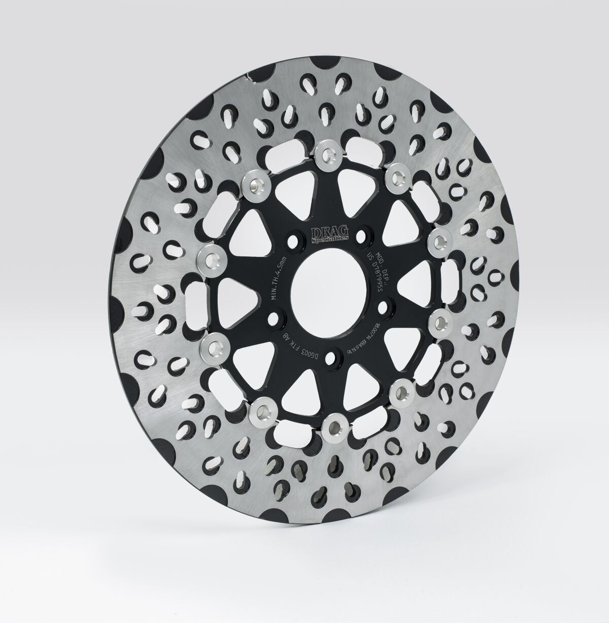 Drag Specialties BRAKE ROTOR DISKLE BLACK DG003FTKAB