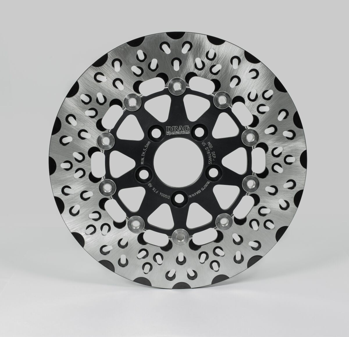 Drag Specialties BRAKE ROTOR DISKLE BLACK DG004FTKAB