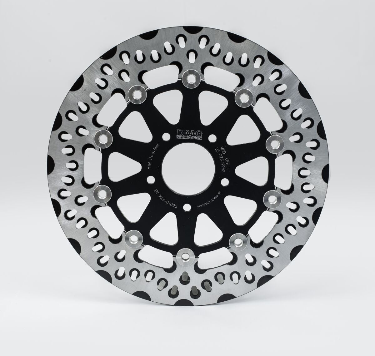 Drag Specialties BRAKE ROTOR DISKLE BLACK DG010FTKAB