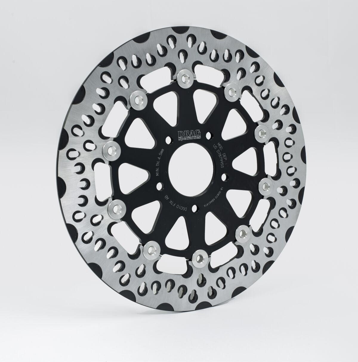 Drag Specialties BRAKE ROTOR DISKLE BLACK DG010FTKAB