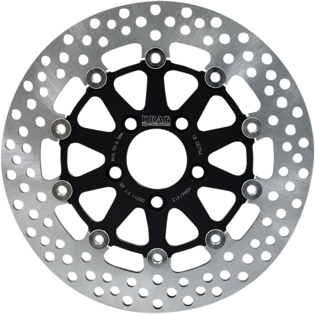 Drag Specialties BRAKE ROTOR FLOATING ROUND DG011FTAB