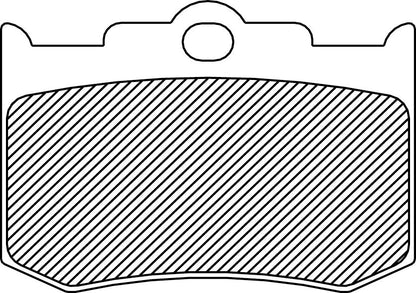Drag Specialties BRAKE PAD ORGANIC PM 125X4R/137X4B/125X4SPH FAD216/3