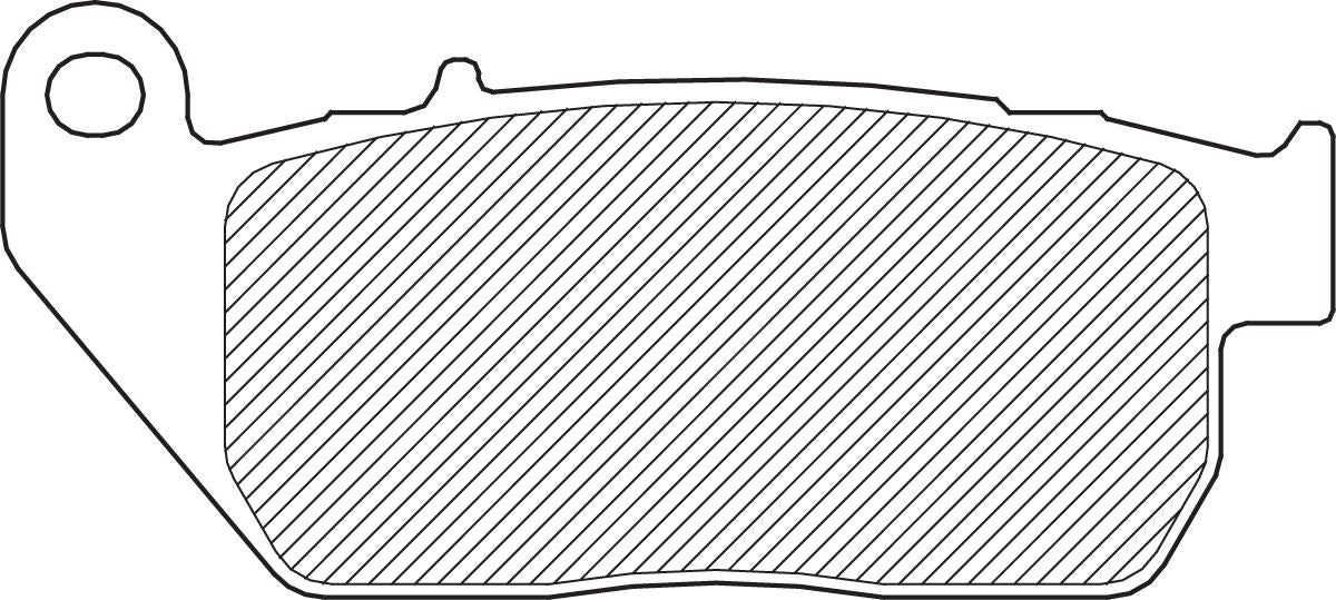 Drag Specialties BRAKE PAD-DRAG SINTERD FAD381HH