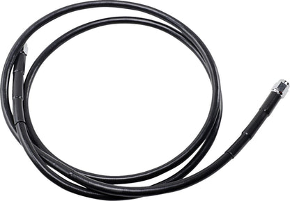 Drag Specialties UNIVERSAL BRAKE LINE BLACK VINYL COATED STAINLESS STEEL DOT AN-3 56" 856-BLK