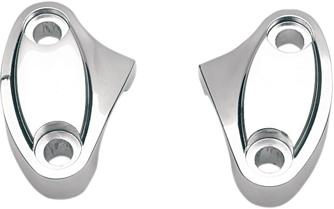 Drag Specialties RISER CLAMP H/BAR 1" CHROME 56057-00