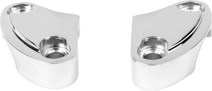 Drag Specialties RISER CLAMP H/BAR 1" CHROME 56057-00