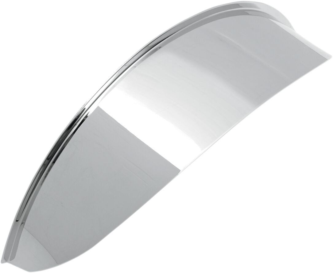 Drag Specialties HEADLIGHT VISOR 7" CHROME PLAIN 20-0314