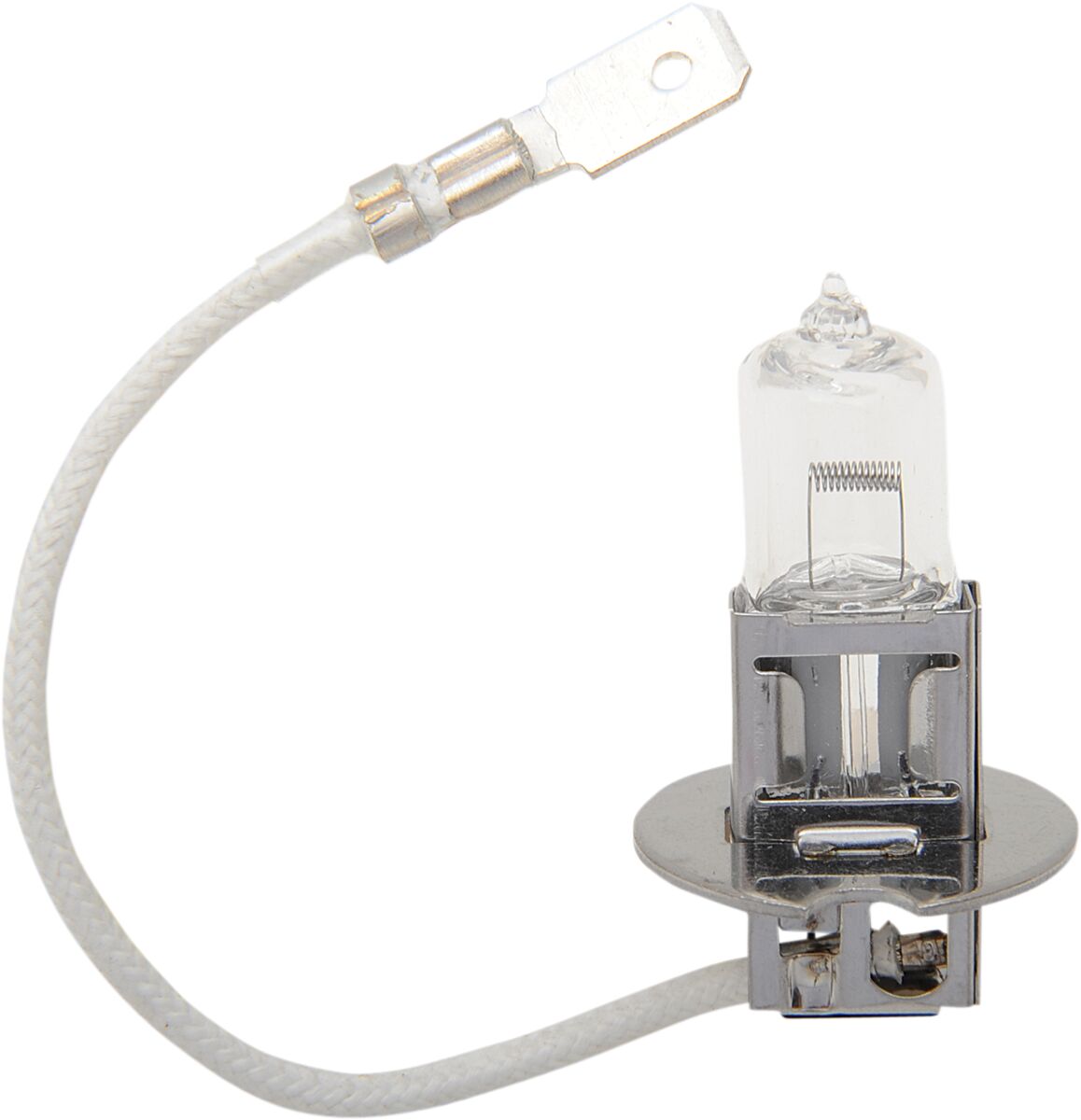 Drag Specialties HALOGEN HEADLIGHT BULB H3 55W CLEAR H3-PK22S-55