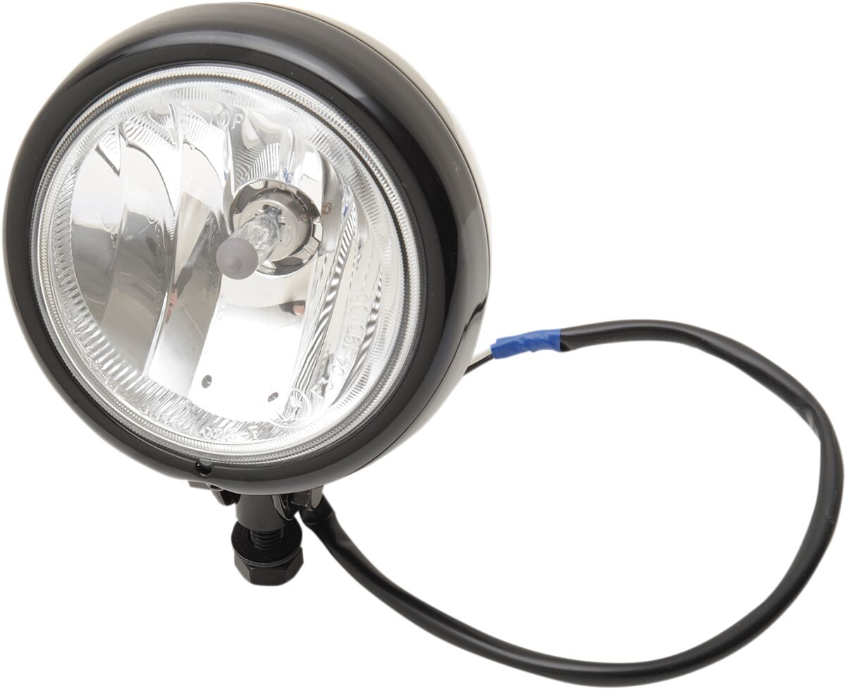 Drag Specialties GLOSS BLACK 4 1/2" SPOTLIGHTS L21-6106GBE