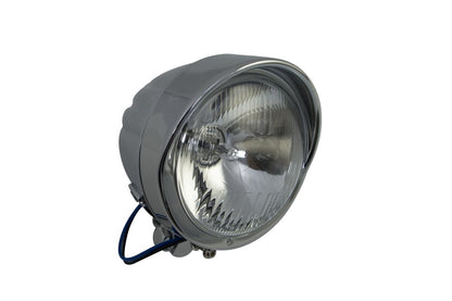 Drag Specialties 4 1/2" SPOTLIGHT WITH VISOR CHROME 20-6028