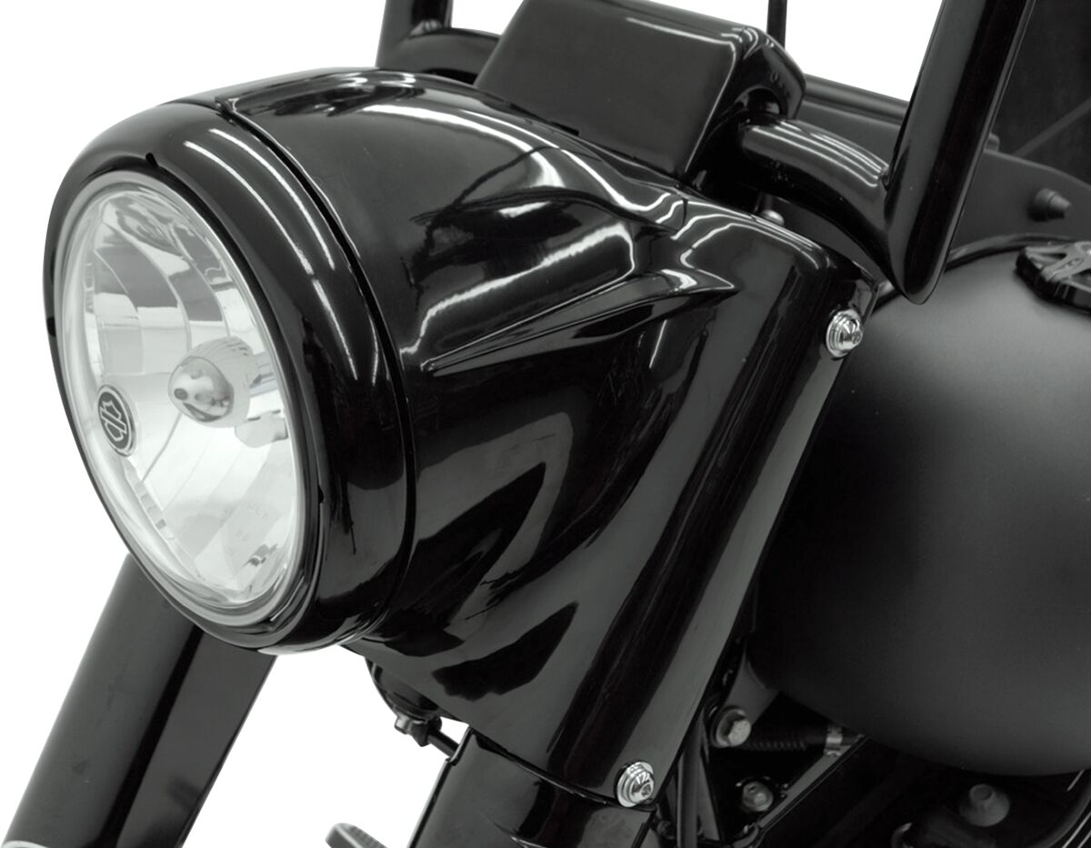 Drag Specialties HEADLIGHT NACELLE KIT FOR 7�?� HEADLIGHT BLACK L20-0629GB