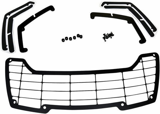 Drag Specialties HEADLAMP GUARD KIT ALUM BLK 21-23 PAN AMERICA L20-0630