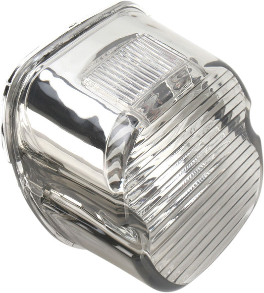 Drag Specialties TAILLIGHT LAYDOWN LED SMOKE LENS W/ TOP TAGLIGHT 12-0416M