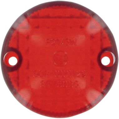 Drag Specialties REPLACEMENT RED LENS FOR PART #2010-1250 12-6015-LE