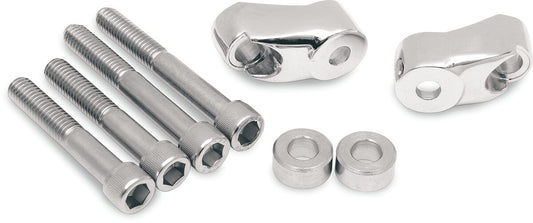 Drag Specialties SHORT TURN SIGNAL MOUNTS FOR 39MM/49MM FORKS 20-0367ADS