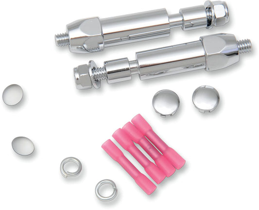 Drag Specialties REAR TURN SIGNAL RELOCATION KIT CHROME L32-03A4