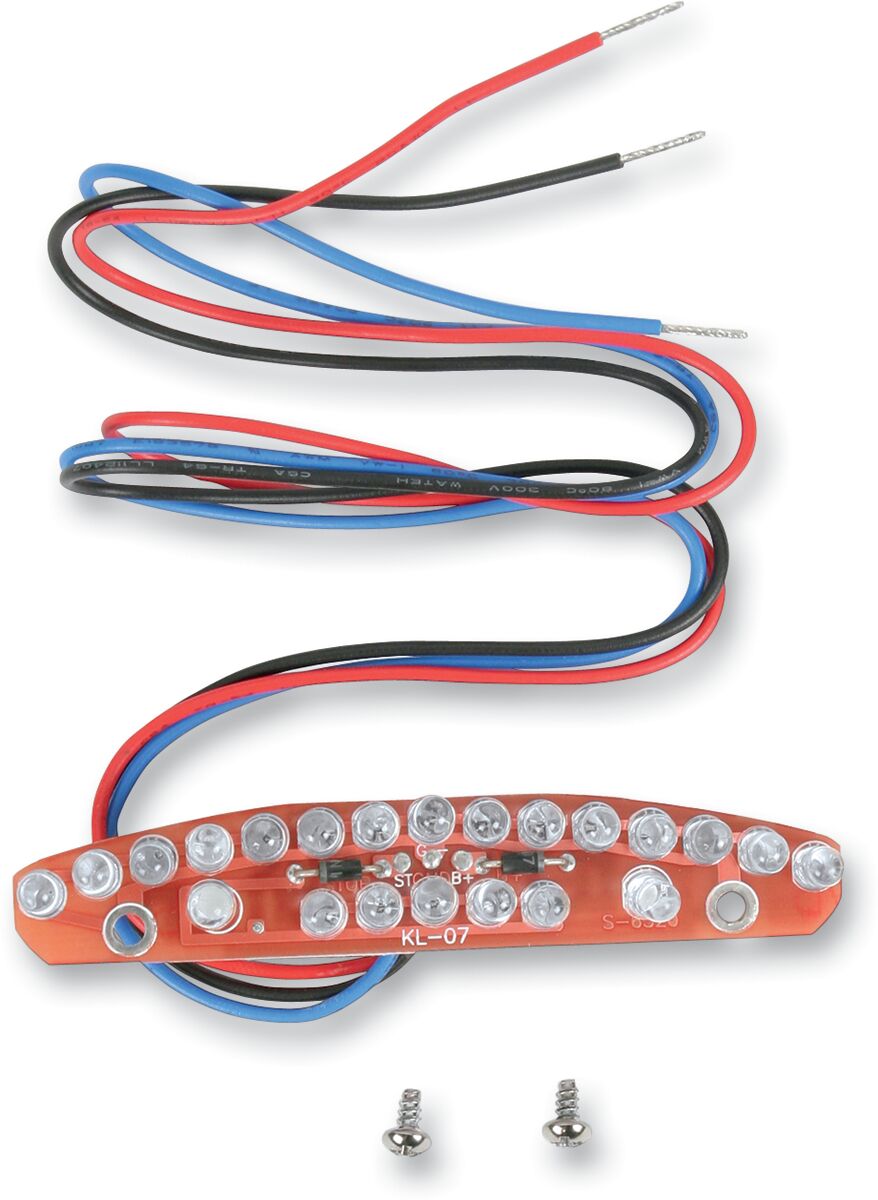 Drag Specialties TAILLIGHT LED-BOARD HALF-MOON 28-6041LED-A